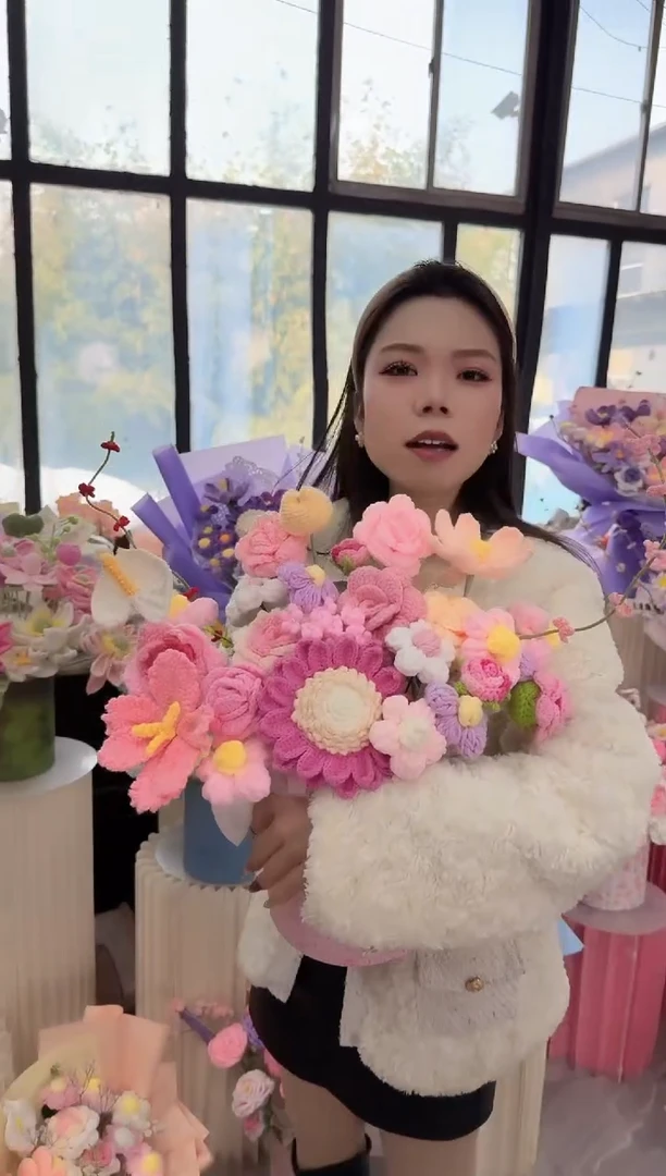 非遗手工定制花束，孤品清仓！