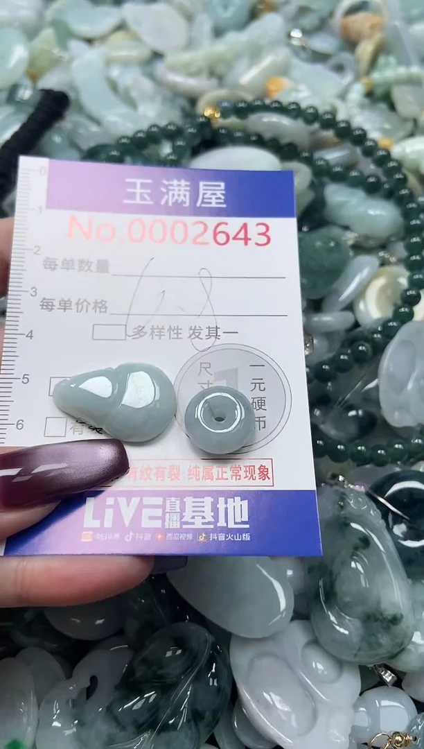 颈饰未镶嵌翡翠2643