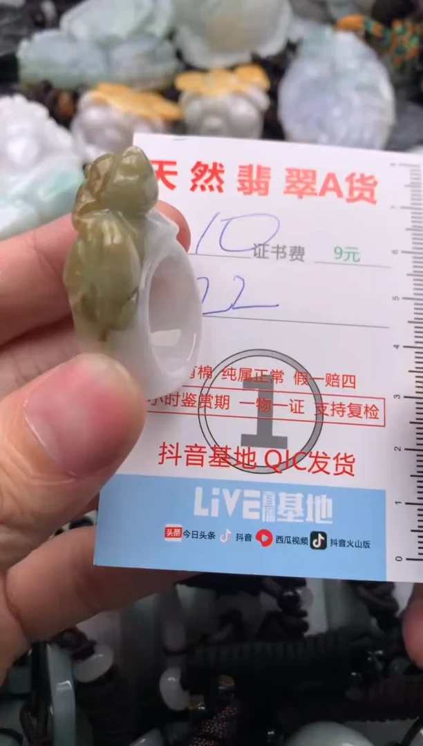 【闪购商品】翡翠吊坠(不含链)未镶嵌1