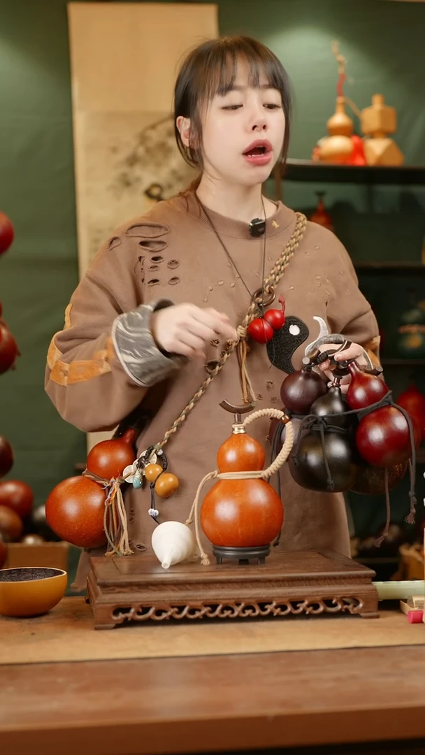 1号精品天然大漆酒葫芦一物一拍~