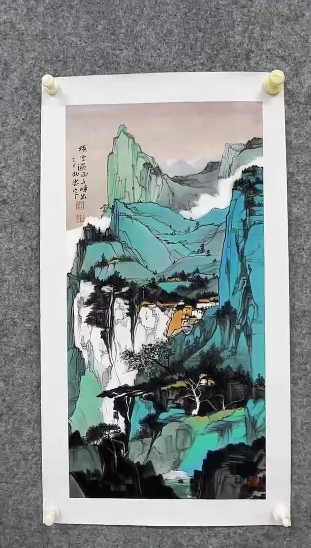 国画ST-LZZ老师绘画作品