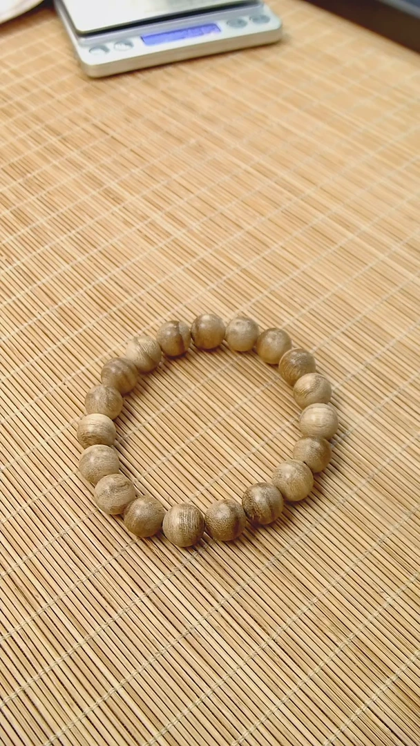 手串沉香天然野生沉香精品圆珠手串