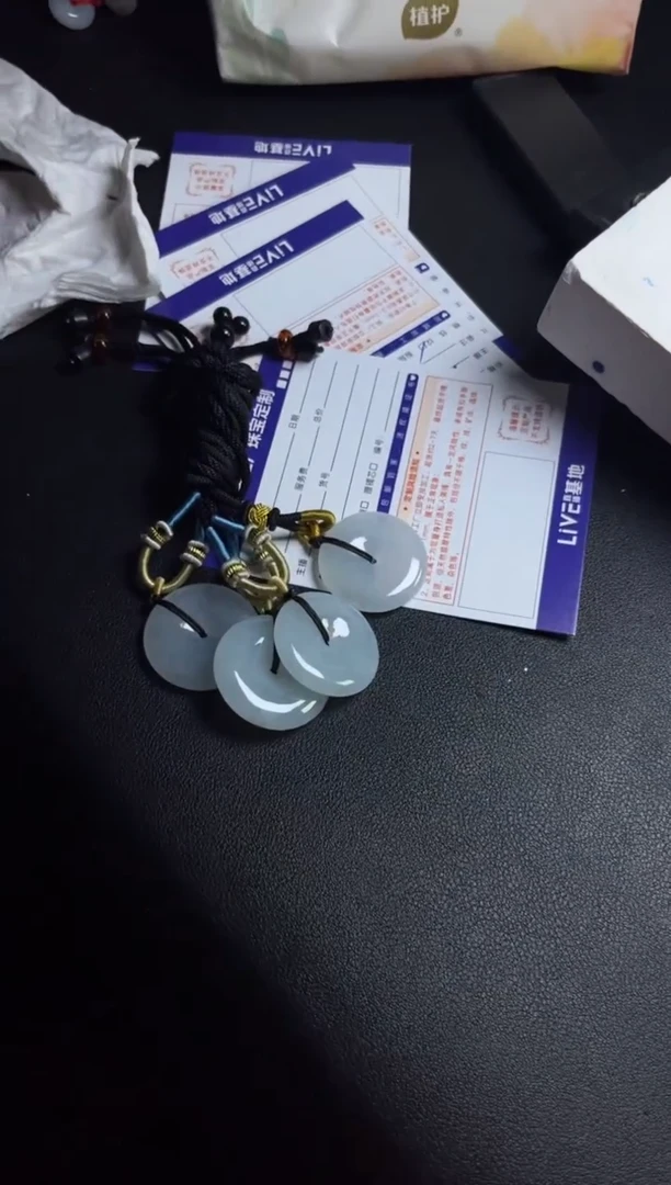 未镶嵌挂件翡翠平安扣多样性/发一件