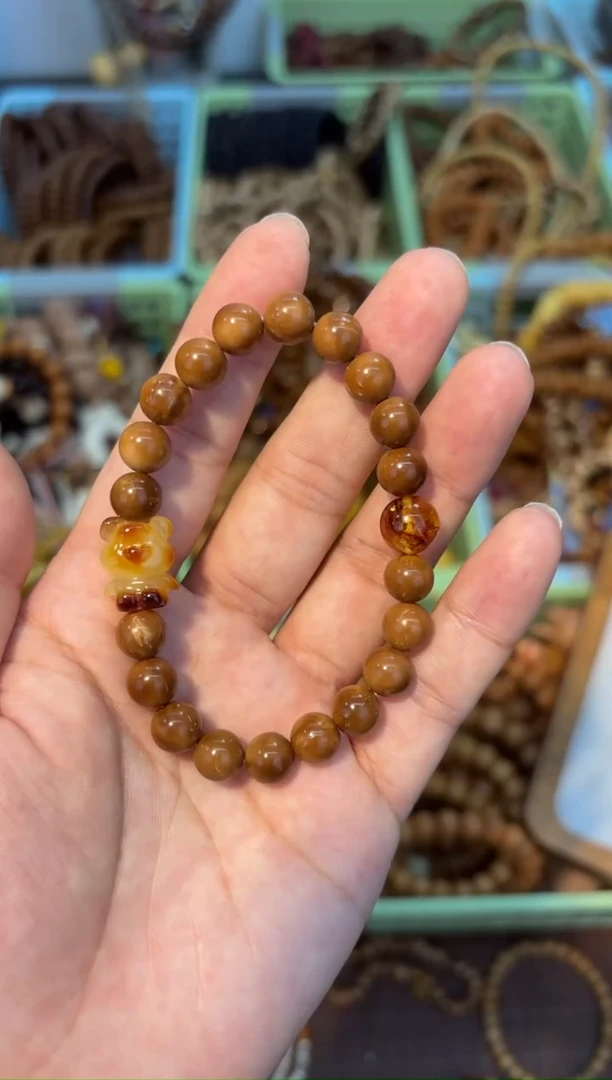 吊坠白玉菩提卡8库克单圈