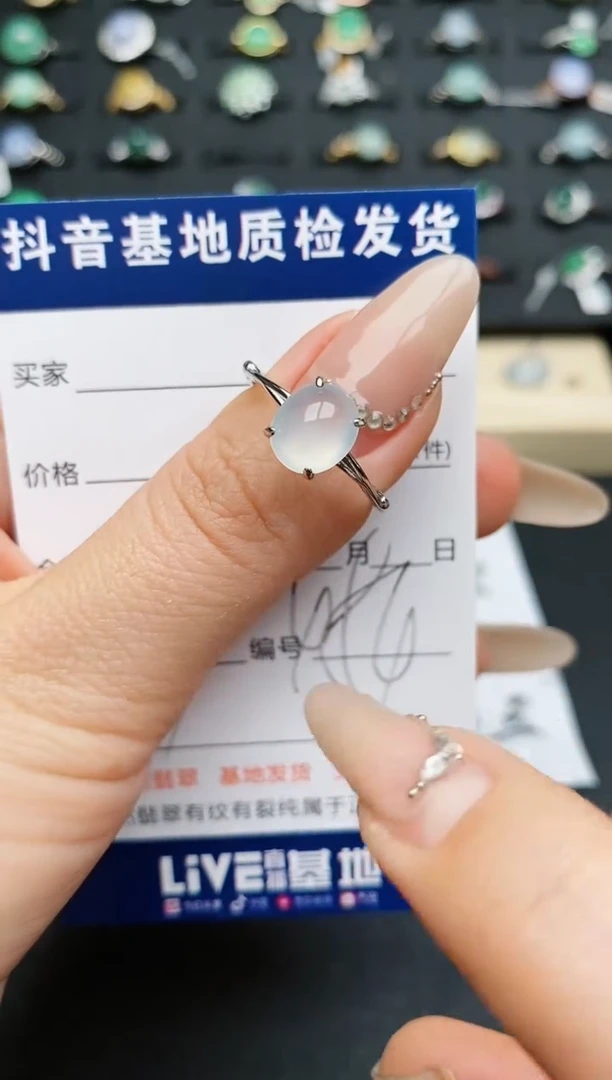 【闪购商品】翡翠戒指银S925镶嵌...........