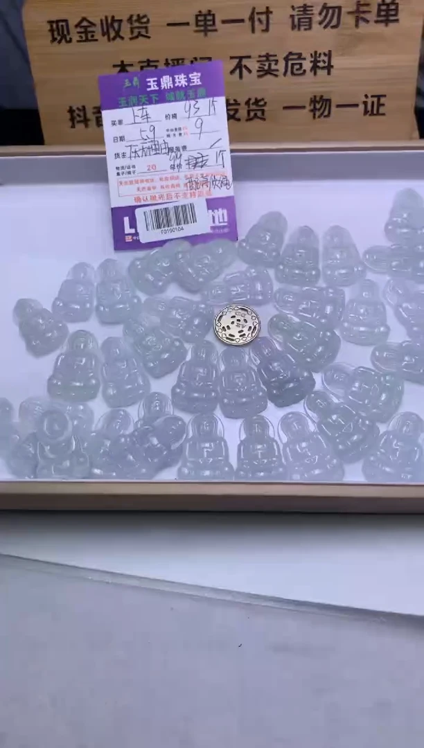 翡翠未镶嵌吊坠(不含链)多樣性發其一-F0190104