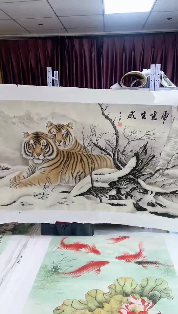 国画九霄甄选国画作品zhb03