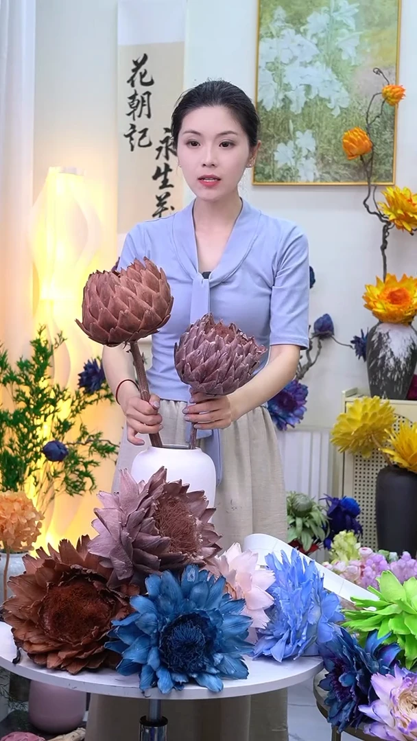 永生洋蓟琥珀+卡粉5265