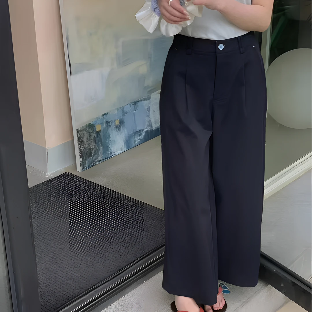 53116 丽丽--进口舒柔特升级版四面弹夏季超薄九分直筒裤