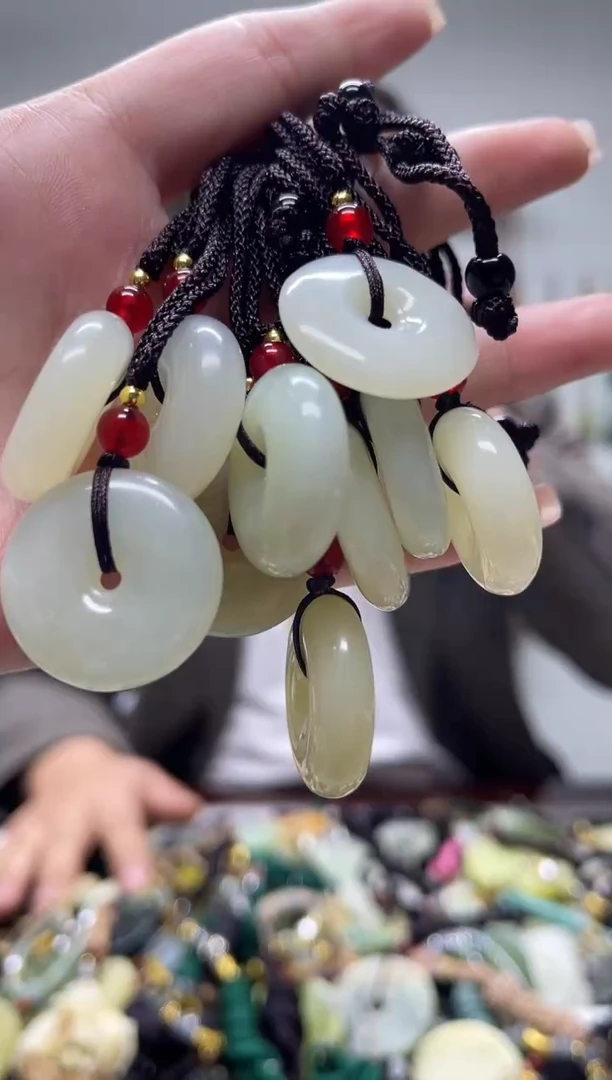 未镶嵌岫玉吊坠多样性发货*拍一发一