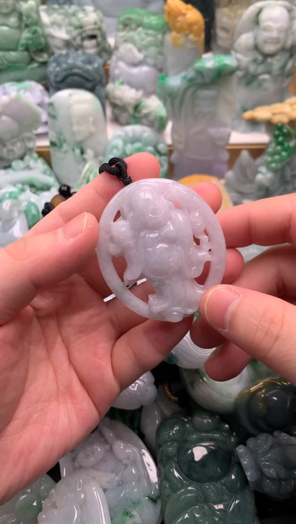 吊坠(不含链)未镶嵌翡翠1