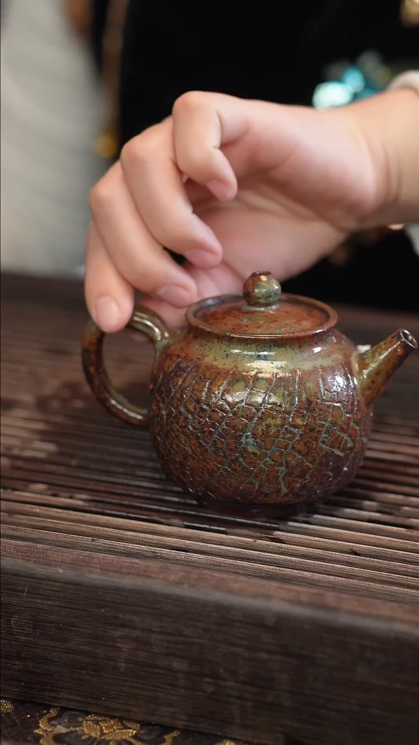 茶壶紫砂原矿手工制作10号 180cc