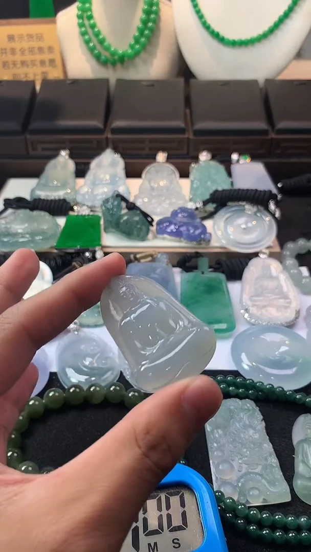 未镶嵌定制翡翠嗨  6960毛货不退不换