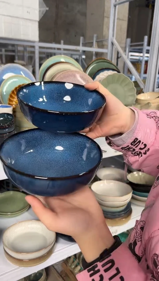 陶瓷外贸尾货瑕疵满20包邮X2 米饭碗