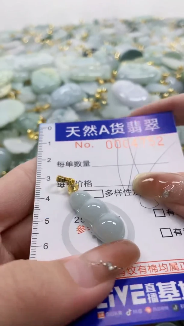 颈饰未镶嵌翡翠天然A货翡翠1
