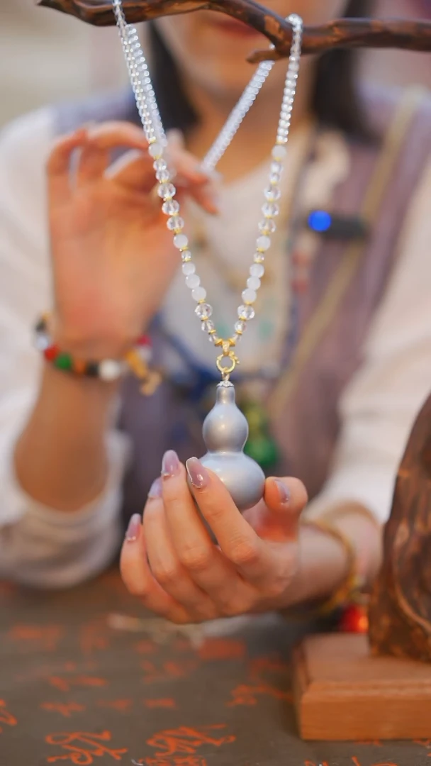 566非遗漆手艺工天然葫芦文玩福禄