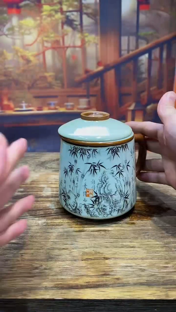 【闪购商品】@@@@@@@@@@@@@@墨竹办公杯