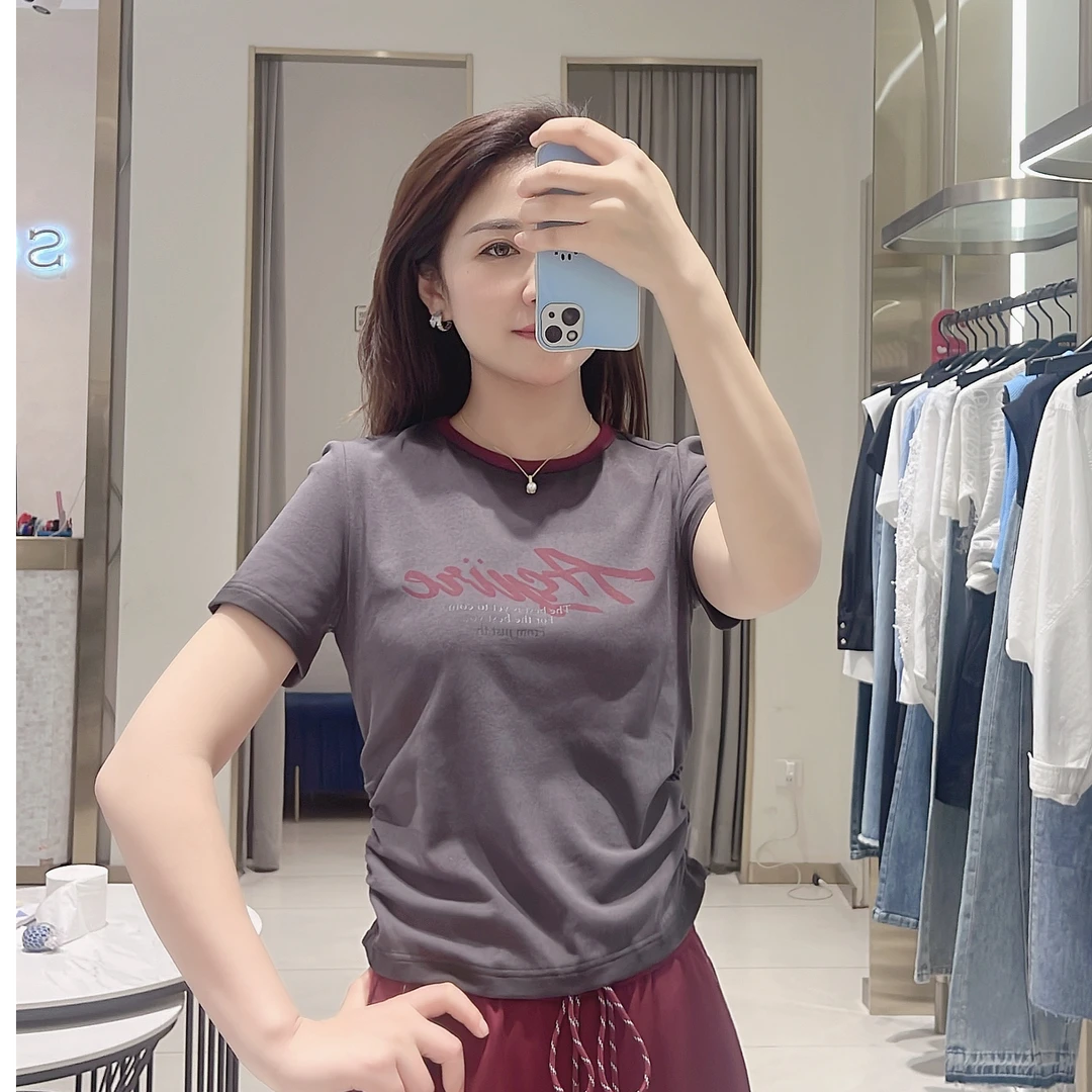 2025年TH品牌夏季新款短袖T恤F041110100-1