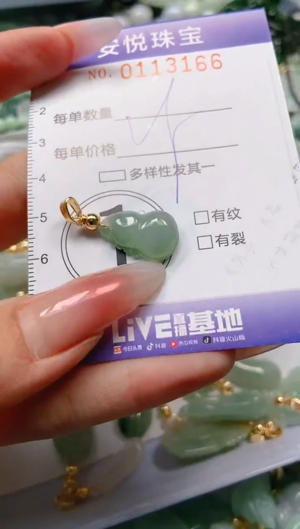 【闪购商品】翡翠颈饰未镶嵌闪购0113166