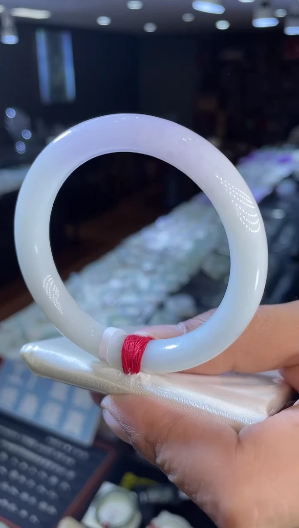 未镶嵌手镯翡翠圆条53-54