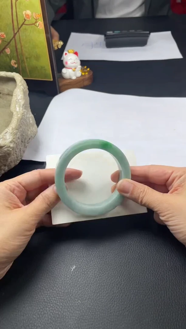 未镶嵌手镯定制翡翠珍**生定制手镯AJC/DZS