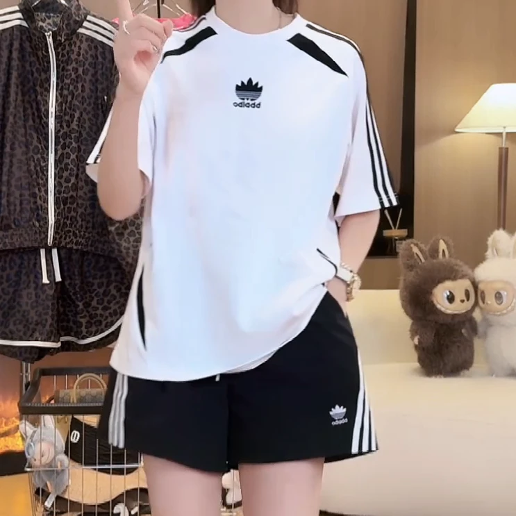 夏季新款设计感时尚百搭洋气休闲短袖T恤C5731