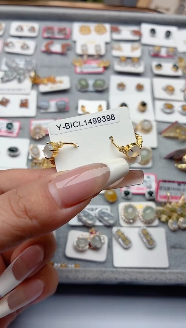 银S925镶嵌戒指翡翠.