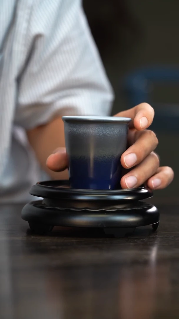 62柴房陶瓷柴烧可乐杯