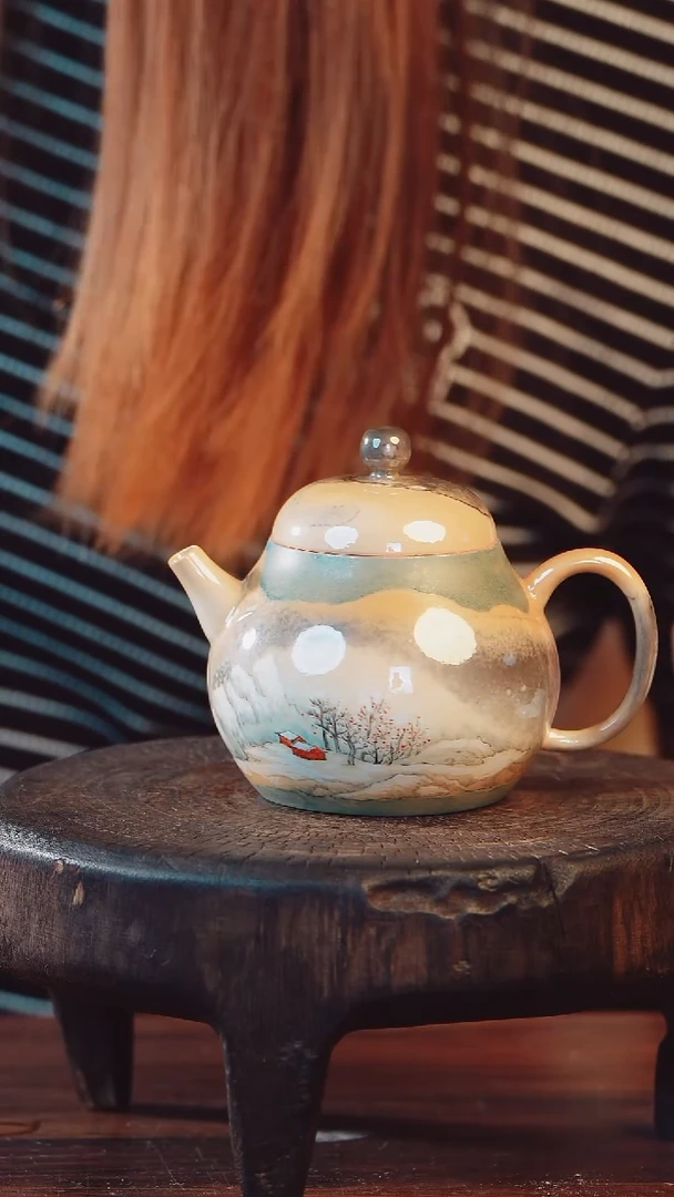 艺然堂手工手绘茶器
