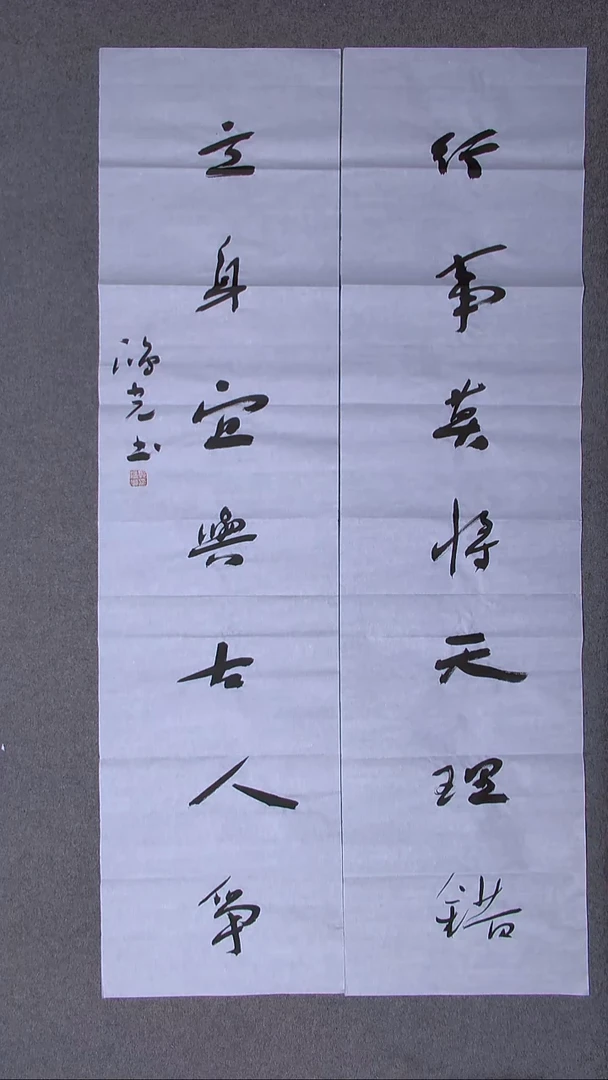 书法郭鸿光银川八平尺138*34*2