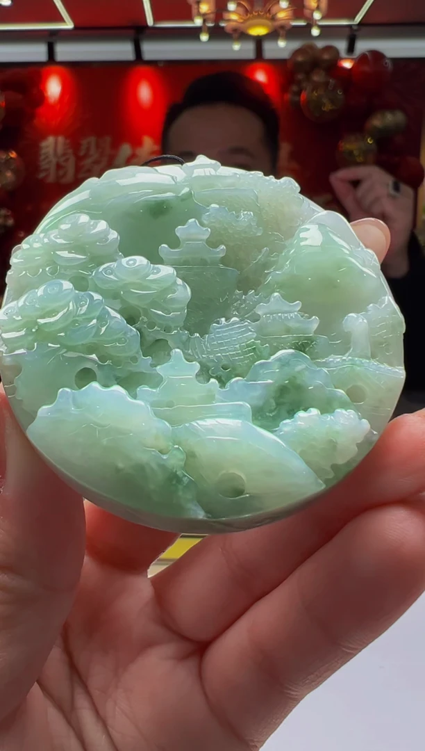 【闪购商品】定制翡翠未镶嵌Q2025-2-8-38