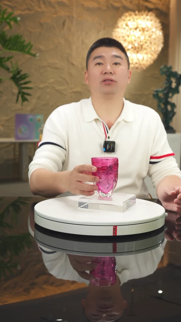【闪购商品】瓷片设计款金红水杯