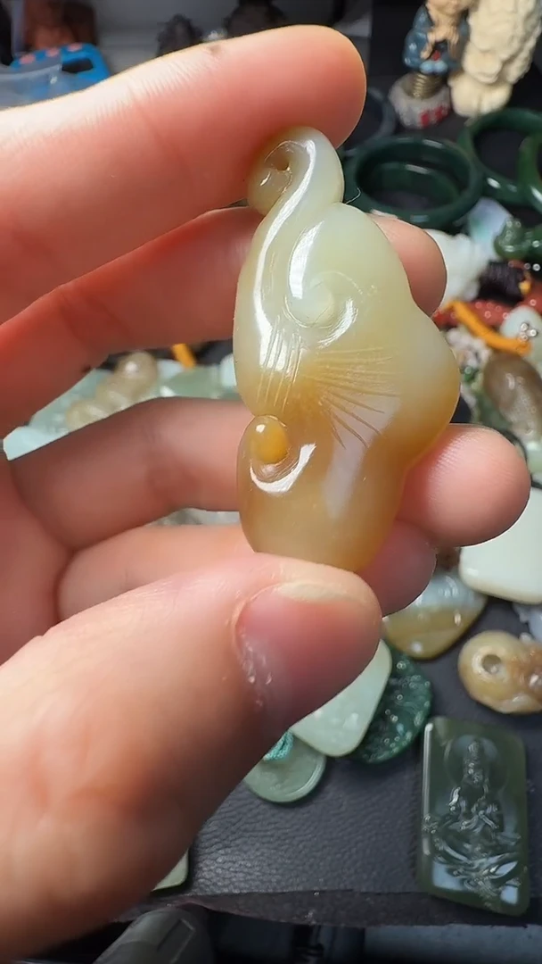 颈饰未镶嵌和田玉016