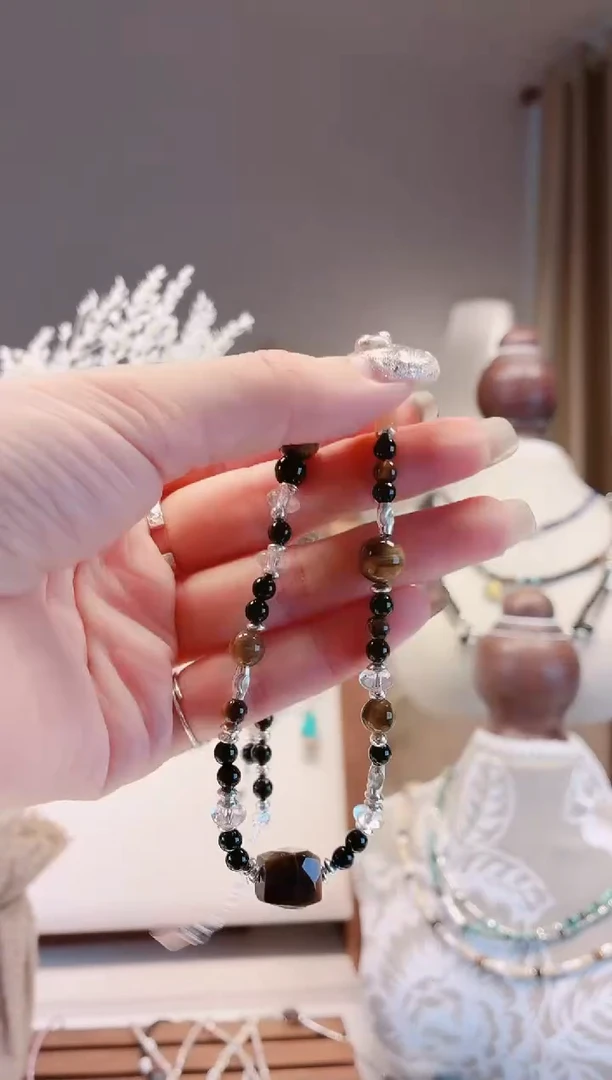 无925银6864流光项链