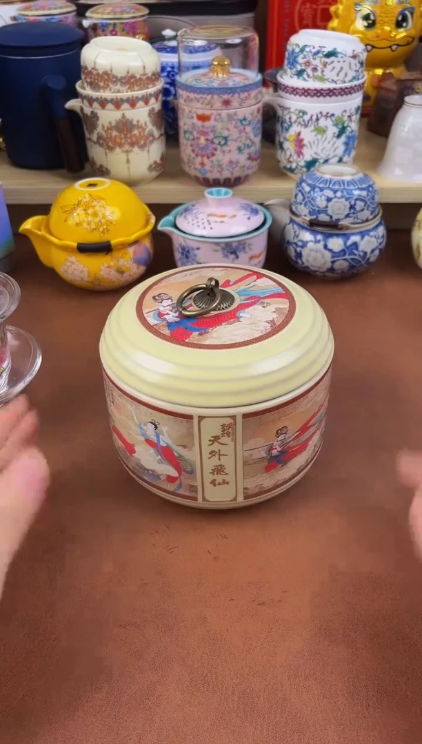 陶瓷茶具摆件旅行套组