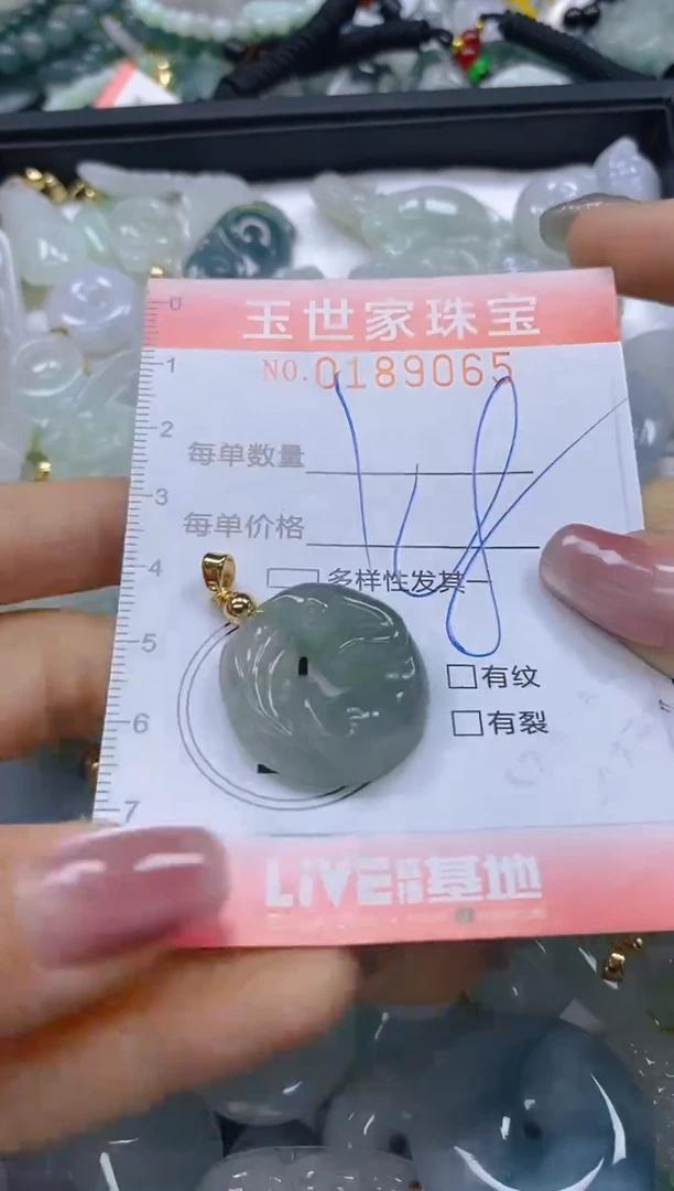 【闪购商品】翡翠颈饰未镶嵌闪购0189065