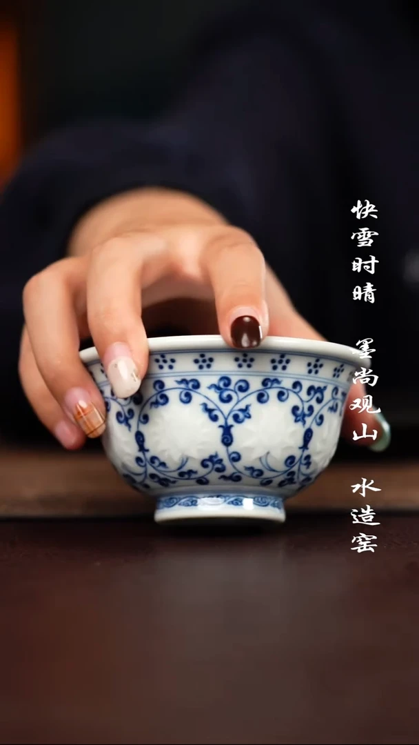 杯子陶快雪时晴杯子杯子