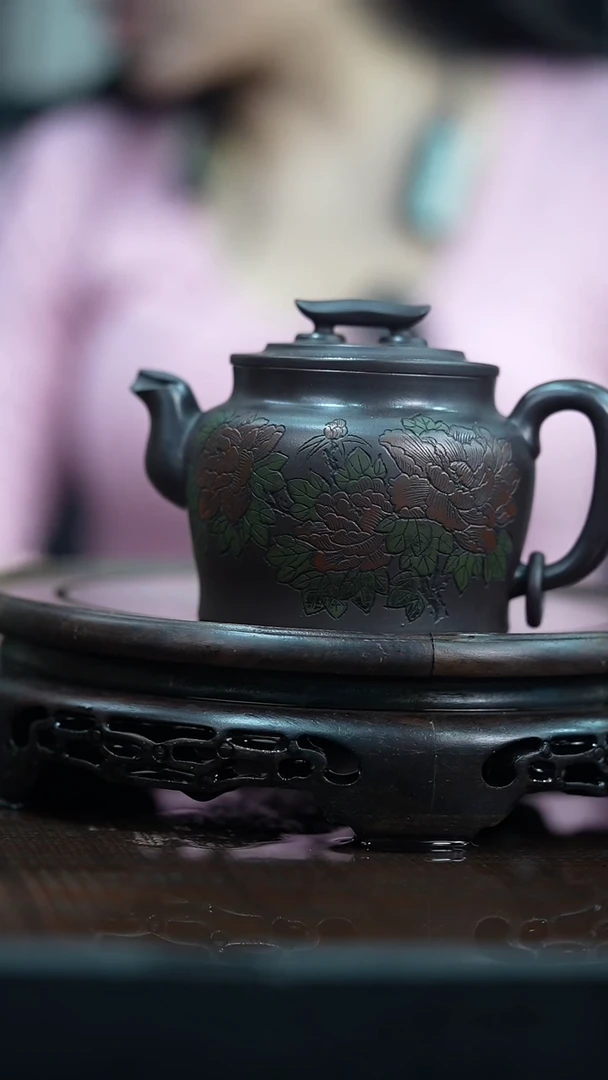 茶壶紫砂宜兴岁颐传砂原矿全手12家