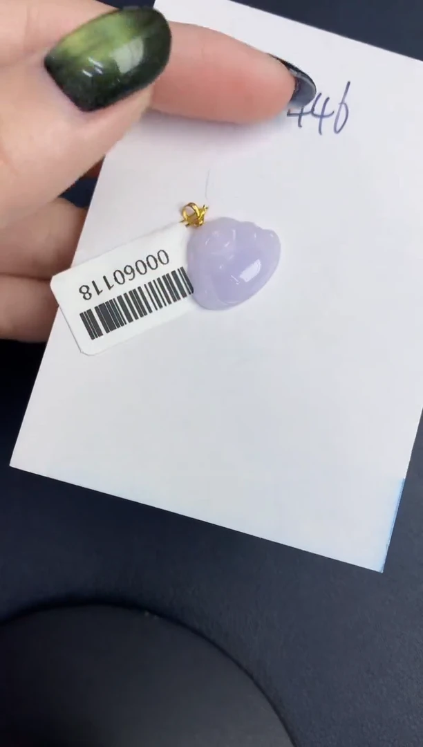 【闪购商品】翡翠颈饰18K金镶嵌00000000000