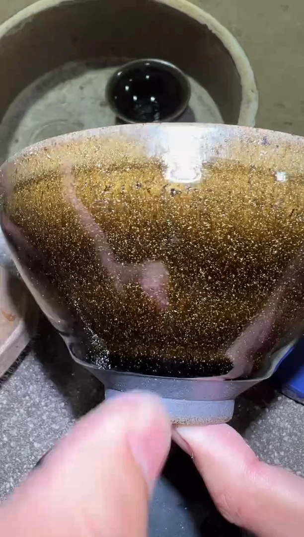 【闪购商品】茶盏见盏茶器古宋龙窑建盏17号