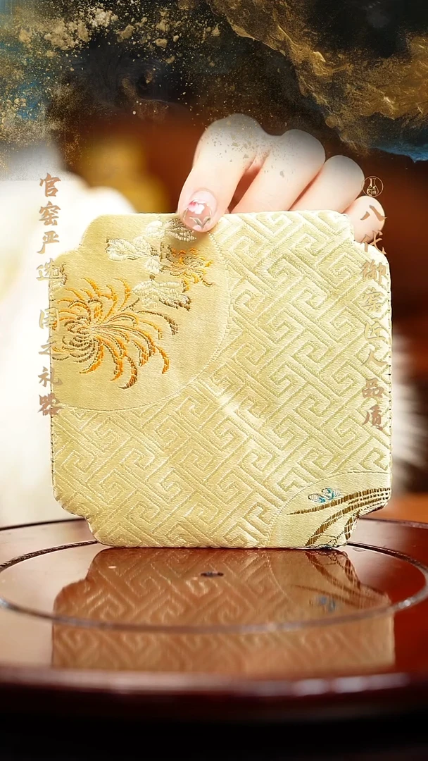 【闪购商品】其他手工云锦吸水杯垫