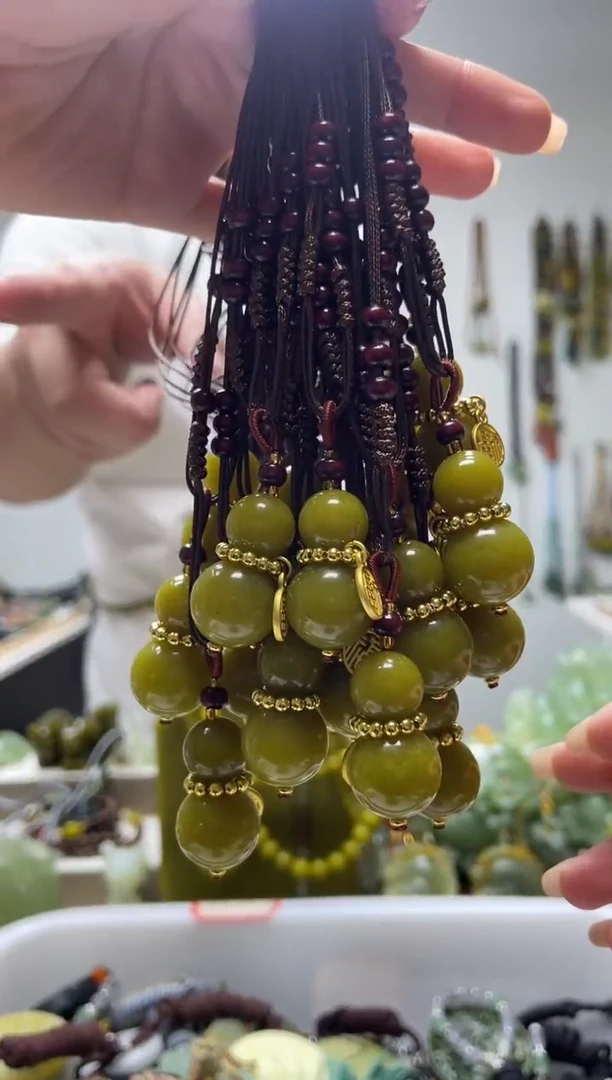 未镶嵌岫玉颈饰多样性发货 拍一发一