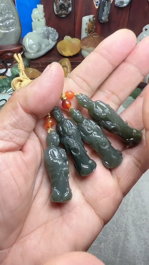 【闪购商品】和田玉挂件未镶嵌4