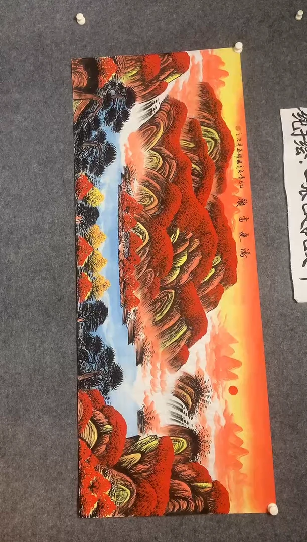 横款鸿运当头尺寸180*70