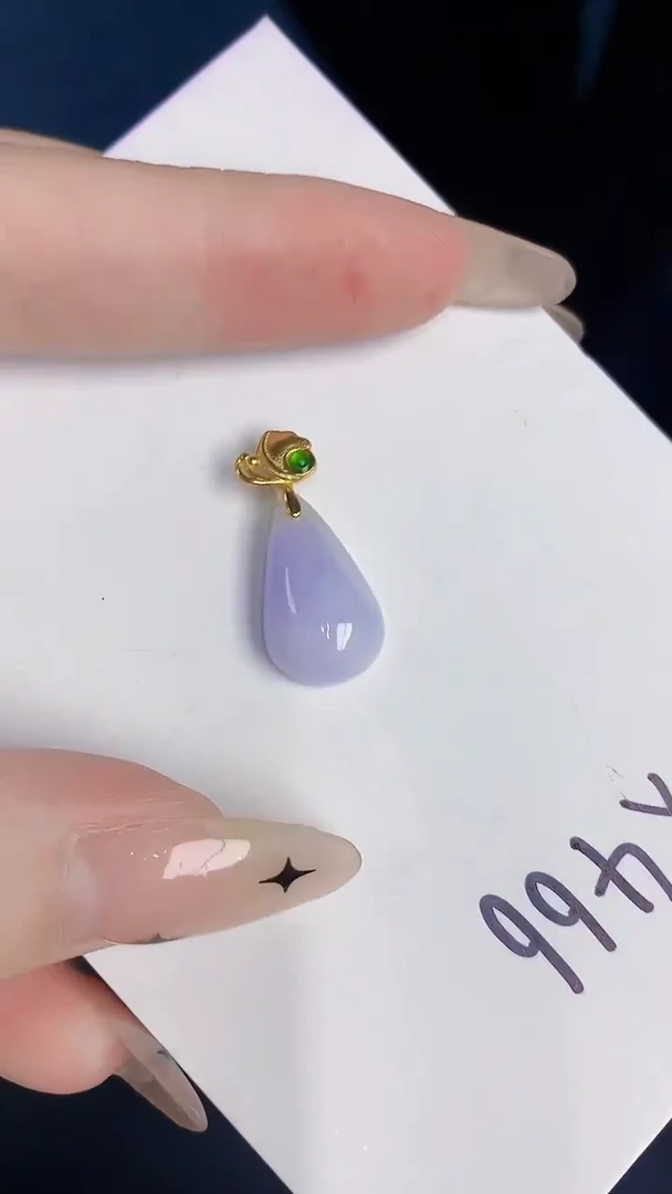 颈饰未镶嵌翡翠缅甸天然翡翠A货