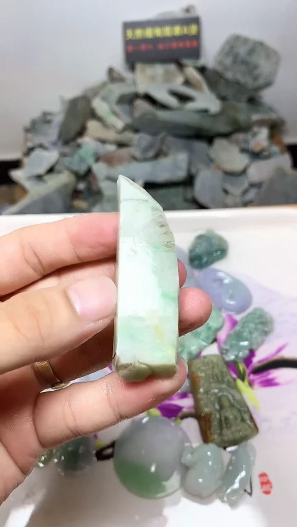 裸石翡翠天然缅甸翡翠A货74