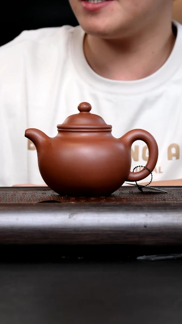 紫砂其他AA10825-徐俊-掇只-底槽清420cc