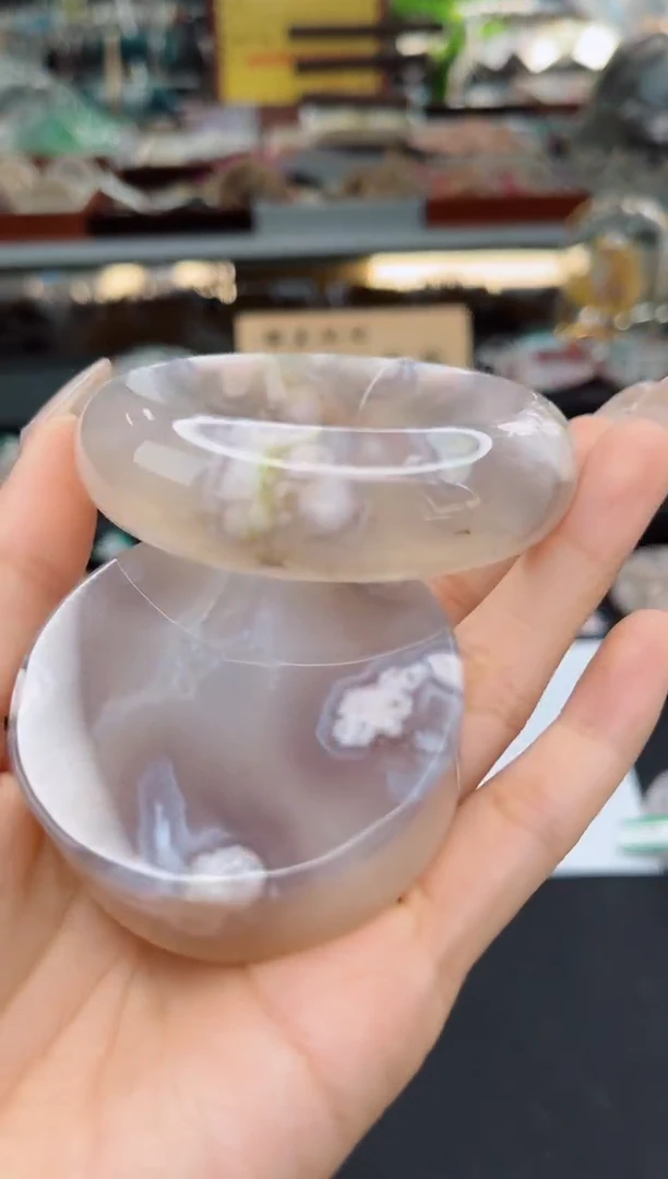 【闪购商品】石英质玉手镯未镶嵌57圈口（赠品镯心）3681495