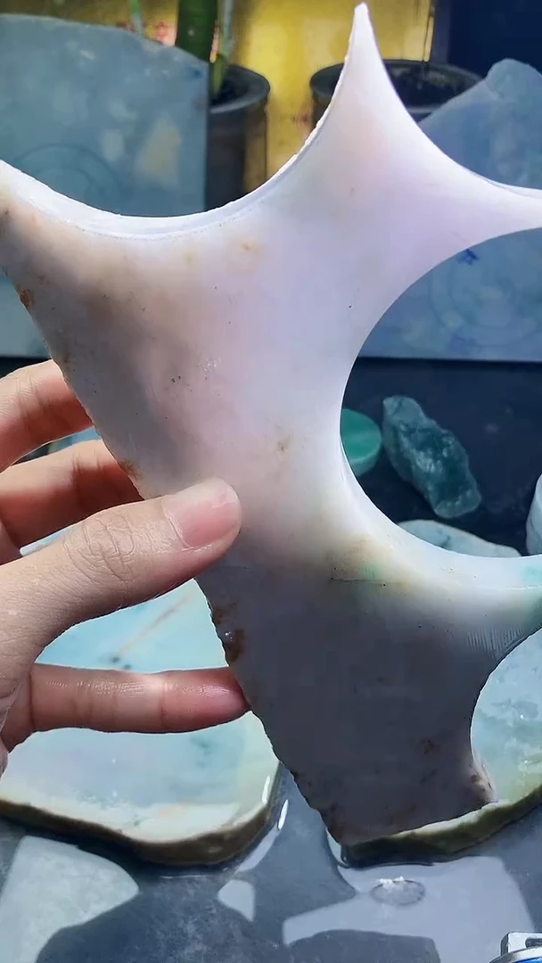 未镶嵌挂件翡翠小雨463