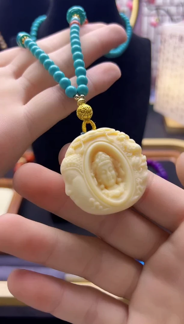 【闪购商品】玛瑙/玉髓颈饰14K金镶嵌X166